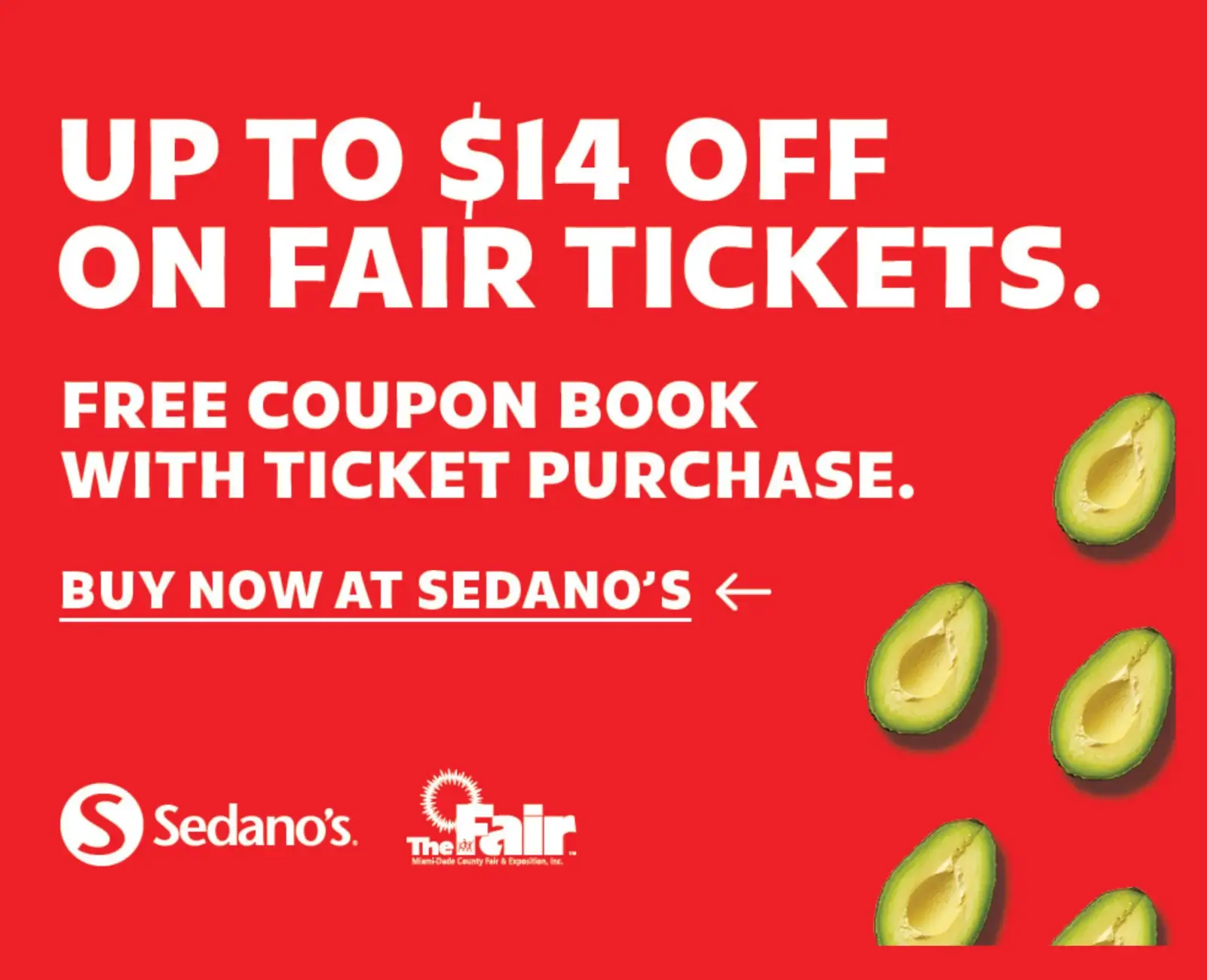 Save $14 Off Youth Fair Tickets at Sedano's
