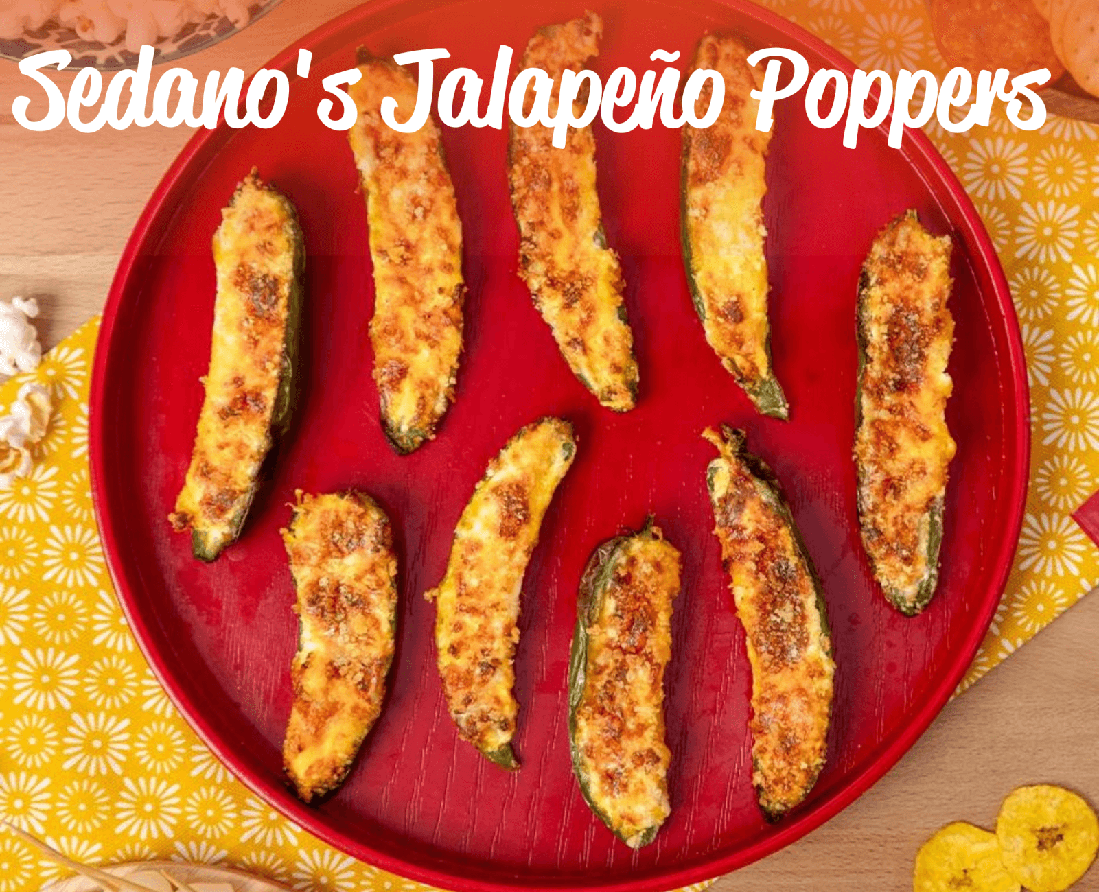 Sedano's Jalapeño Poppers Recipe on Sedanos.com Shop Online